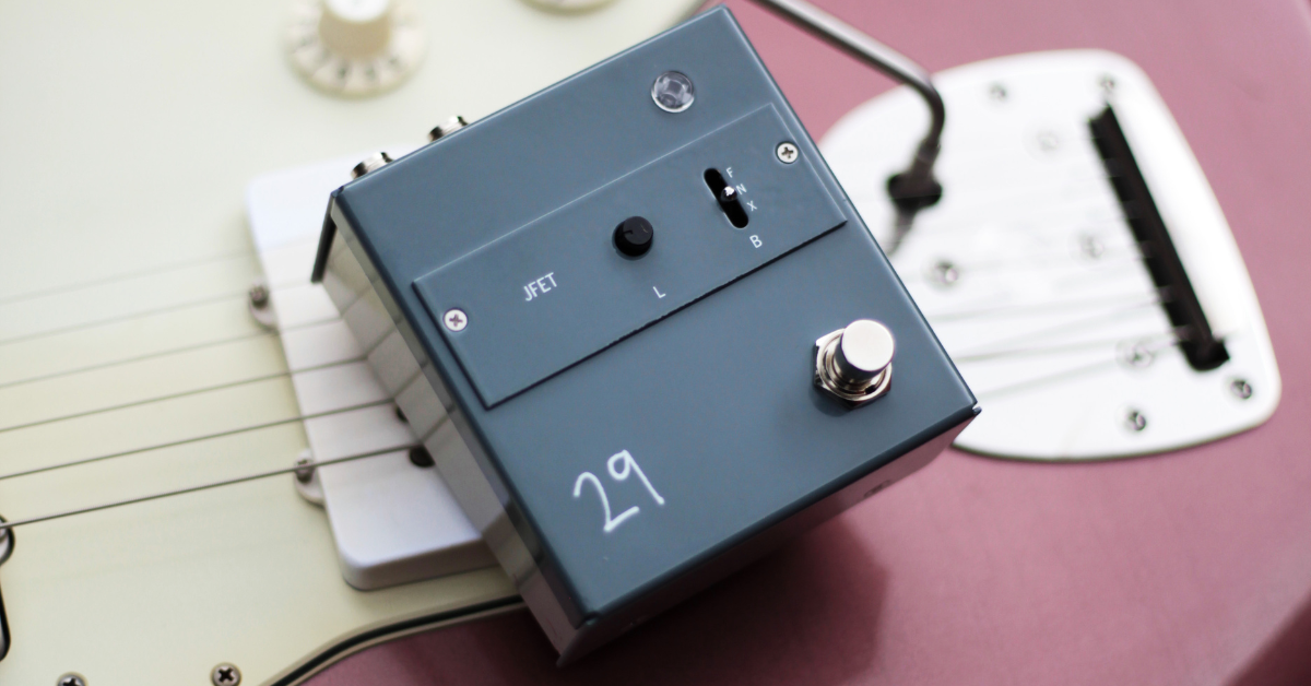 ギター 29Pedals JFET Believable Audio 29 Pedals JFET Boost Pedal Review