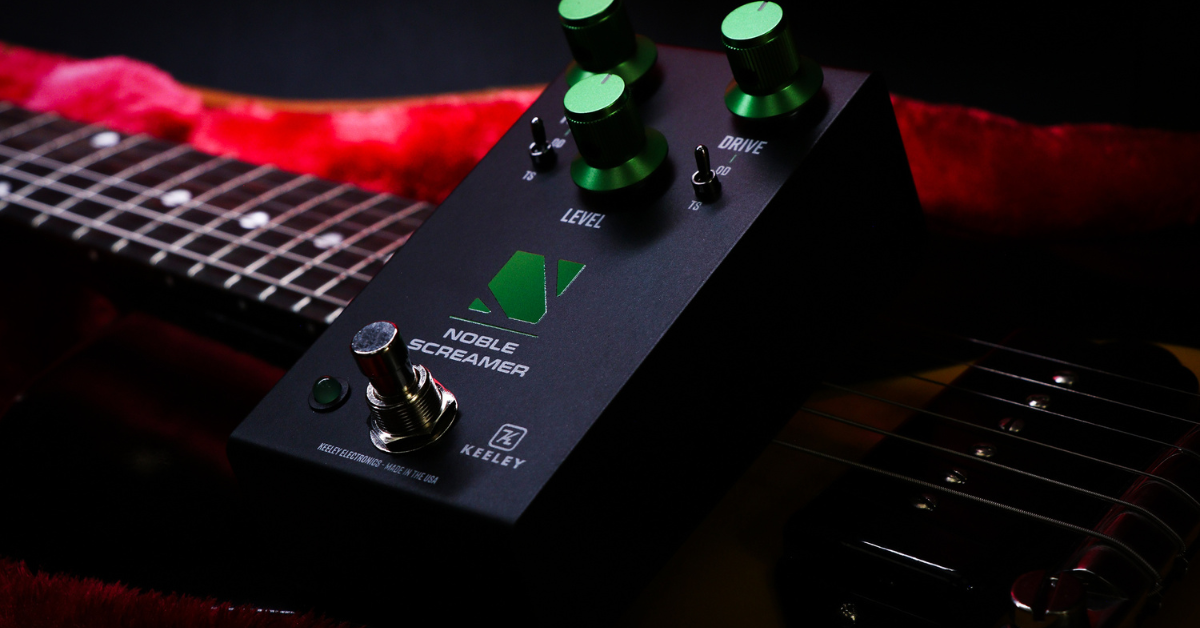 Keeley Noble Screamer ギターエフェクター Keeley Electronics Noble Screamer Overdrive Pedal Review