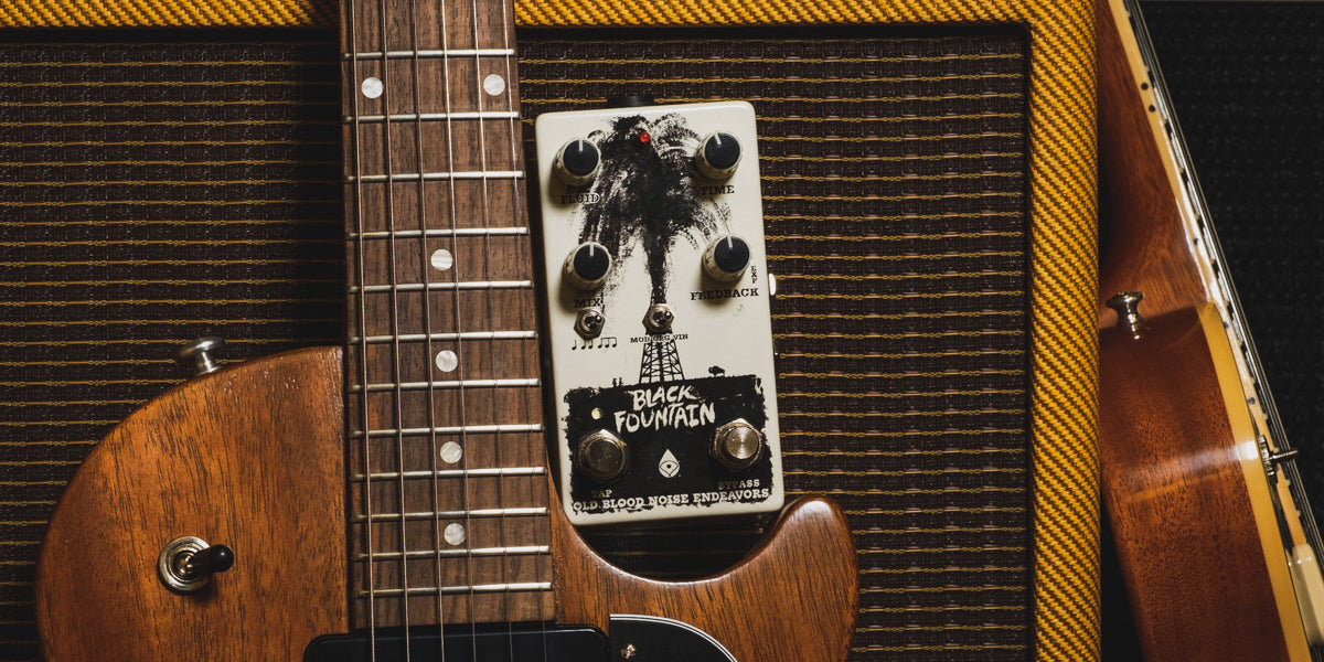 Old Blood Noise Endeavors Black Fountain V3 Delay Review