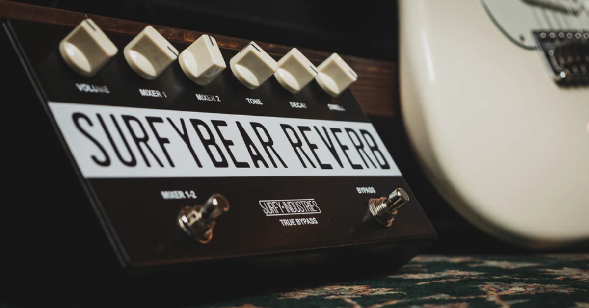 SURFYBEAR REVERB Compact スプリングリバーブ 黒 美品 Surfy Industries - SurfyBear Reverb - Compact Tank Black (V1