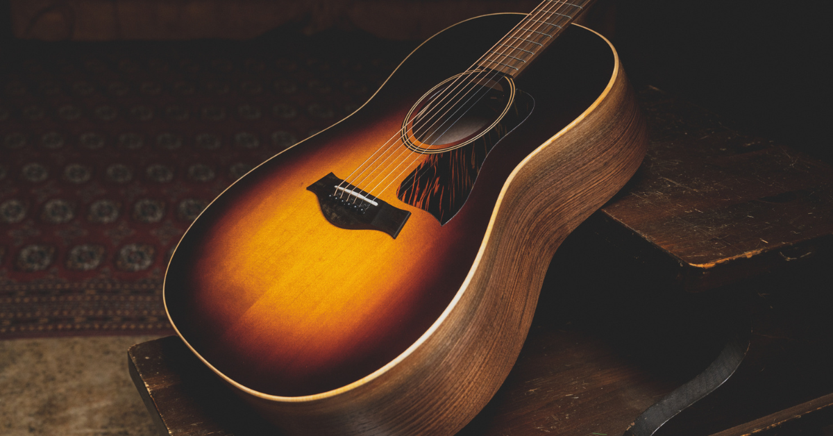 tobacco sunburst guitar First Looks: Taylor American Dream Sunburst Guitars tobacco sunburst guitar First Looks: Taylor American Dream Sunburst Guitars