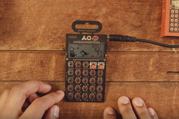 Teenage Engineering PO-28 Robot Live Drum Track
