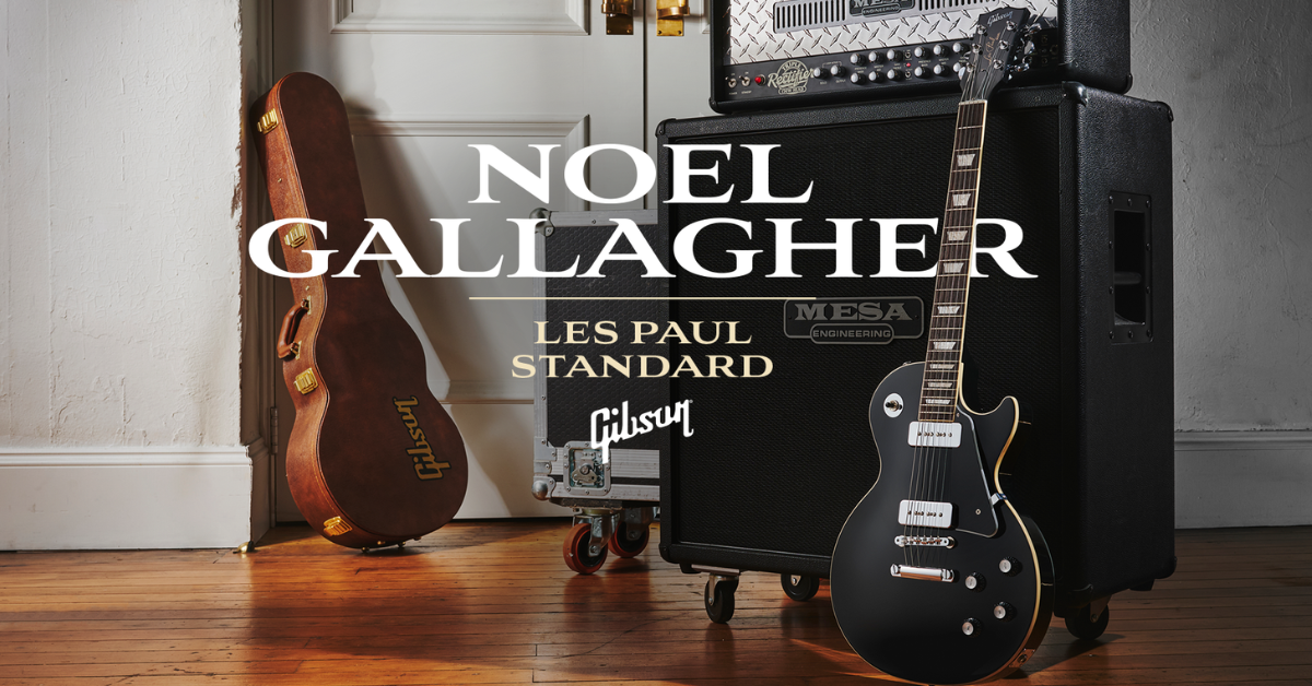 Gibson USA Noel Gallagher Les Paul Standard Limited Signature Electric Guitar Black