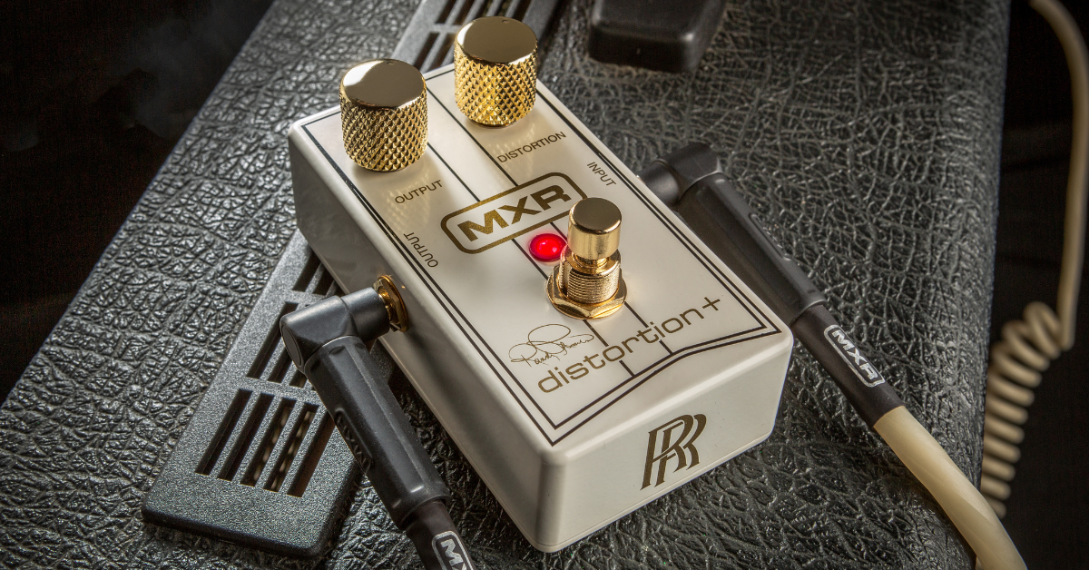 ギター MXR distortion+ MXR Releases Randy Rhoads Special Edition Concorde Distortion+