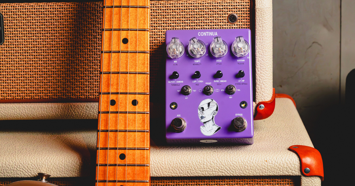 AC Noises CONTINUA Sampler Lo-Fi Multi-Effect Guitar Pedal