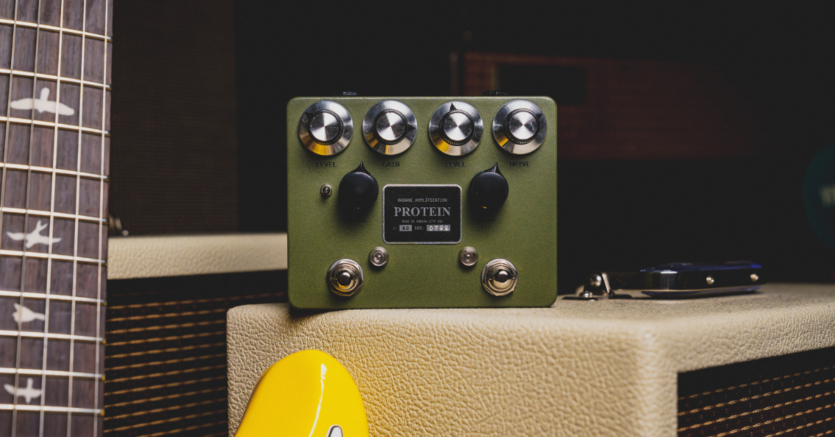 Browne Amplification The Protein Dual Overdrive V4 Review Browne Amplification The Protein Dual Overdrive V4 Review