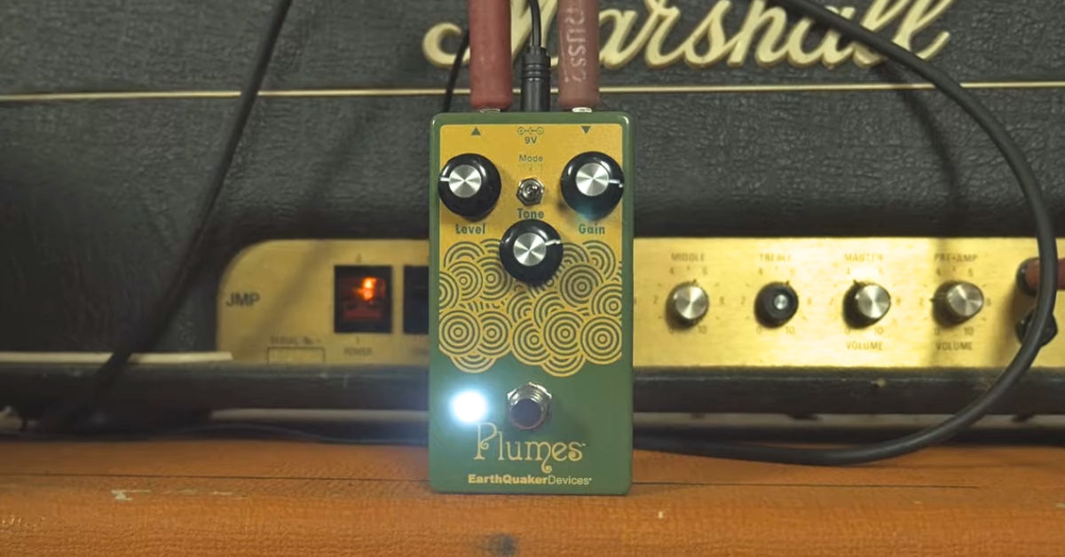 Russo Music Presents: EarthQuaker Devices Plumes Small Signal Shredder Overdrive