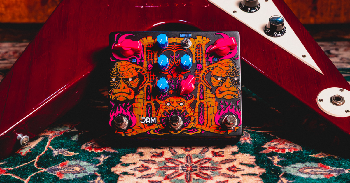 JAM Pedals Tiny Amp Destroyer King Gizzard Distortion Pedal