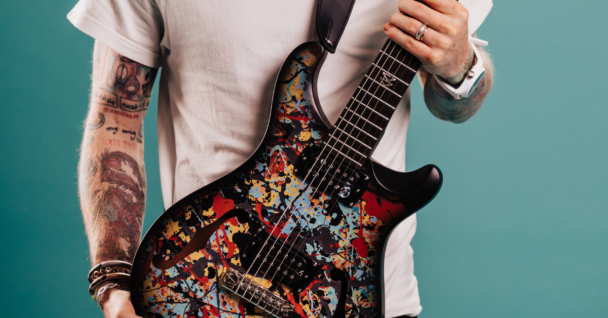PRS Debuts Ed Sheeran Cosmic Splash Hollowbody Guitar