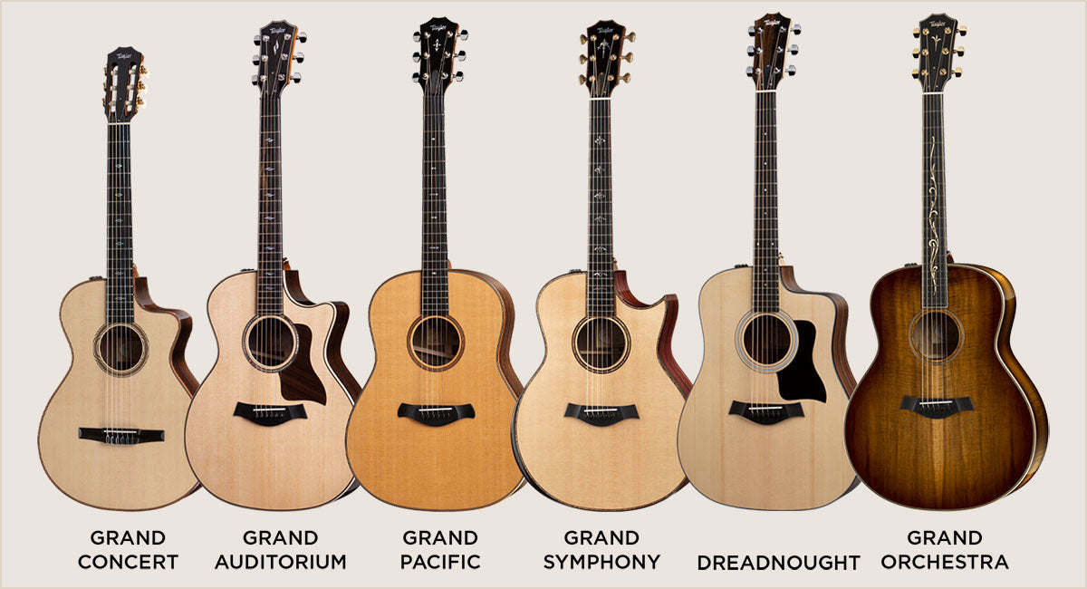 Guide to the Taylor Guitar Line