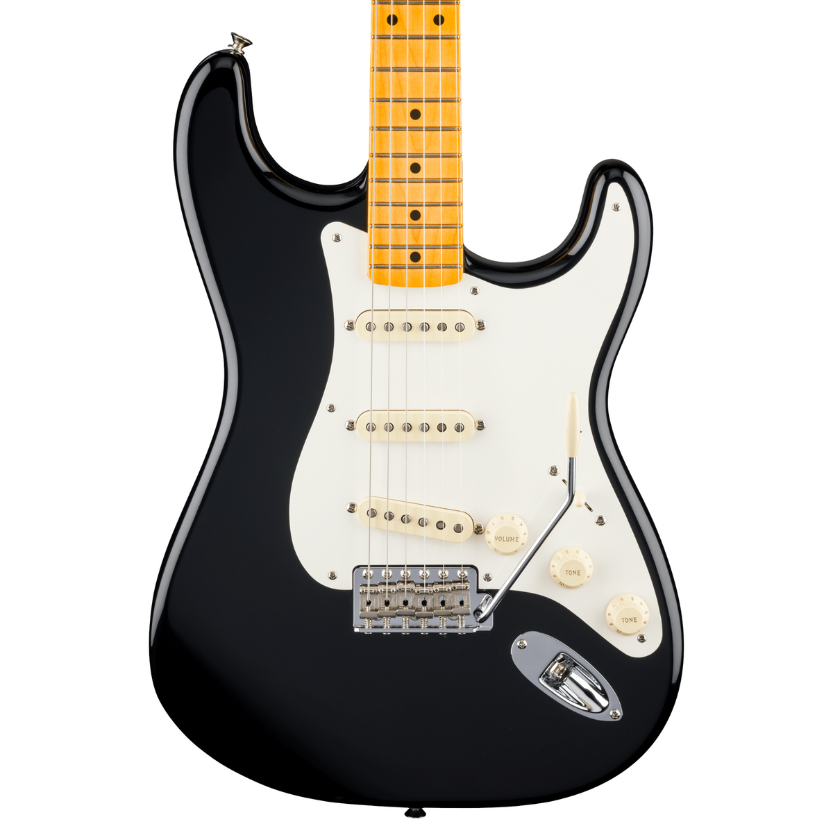 Fender American Vintage II 1957 Stratocaster Electric Guitar, Black