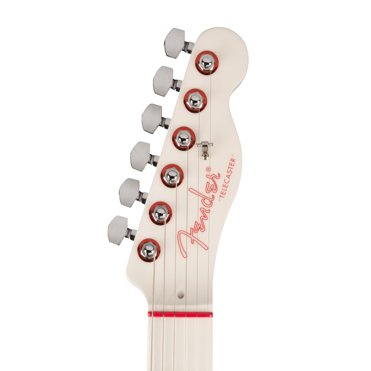Fender John 5 Ghost Telecaster, Maple Fingerboard, Arctic White Electric Guitar
