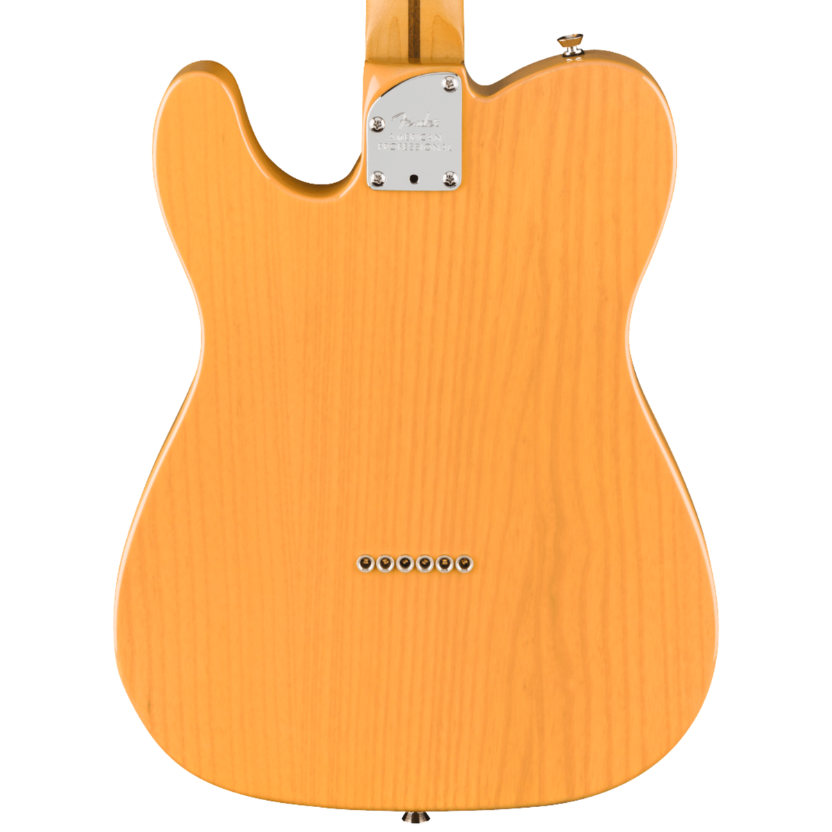 Fender American Professional Telecaster Electric Guitar, Maple Fingerboard, Butterscotch Blonde