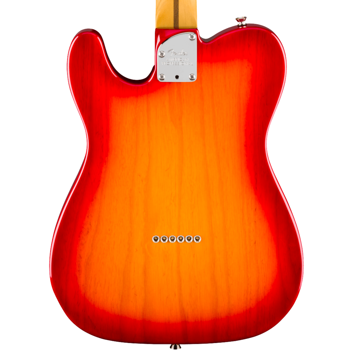Fender American Professional Hot Shot Telecaster Electric Guitar, Maple Fingerboard, Aged Cherry Burst