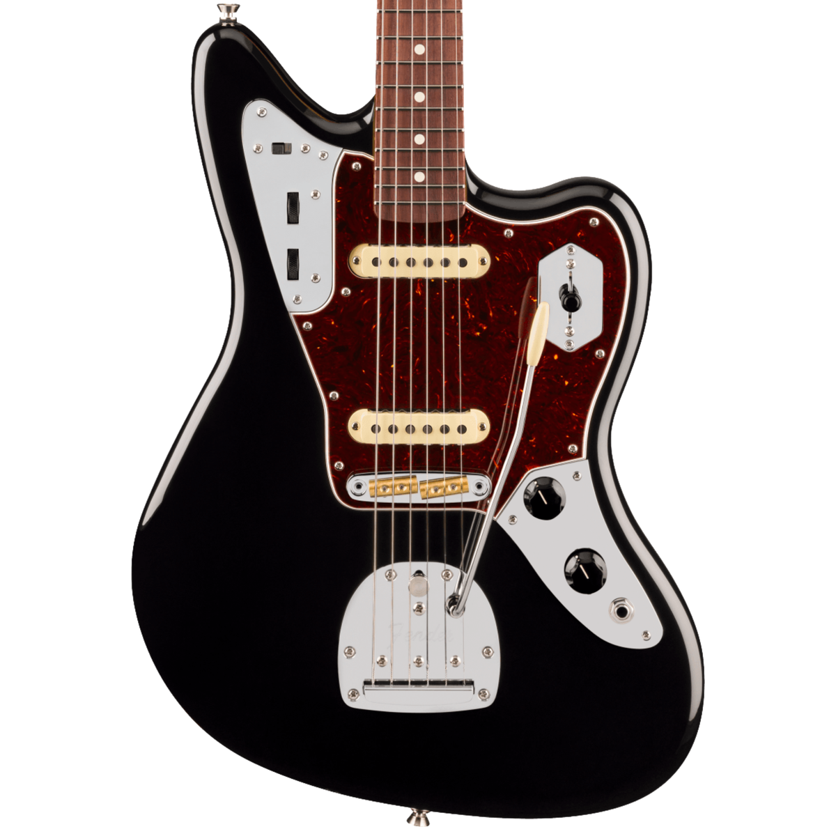 Fender American Professional Jaguar Electric Guitar, Rosewood Fingerboard, Black