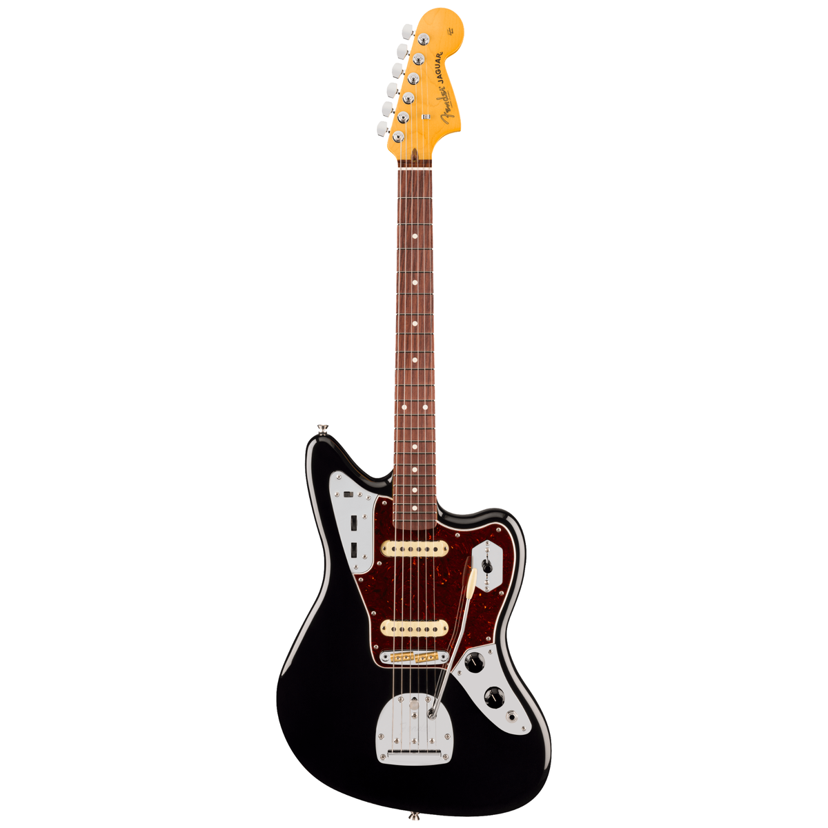 Fender American Professional Jaguar Electric Guitar, Rosewood Fingerboard, Black