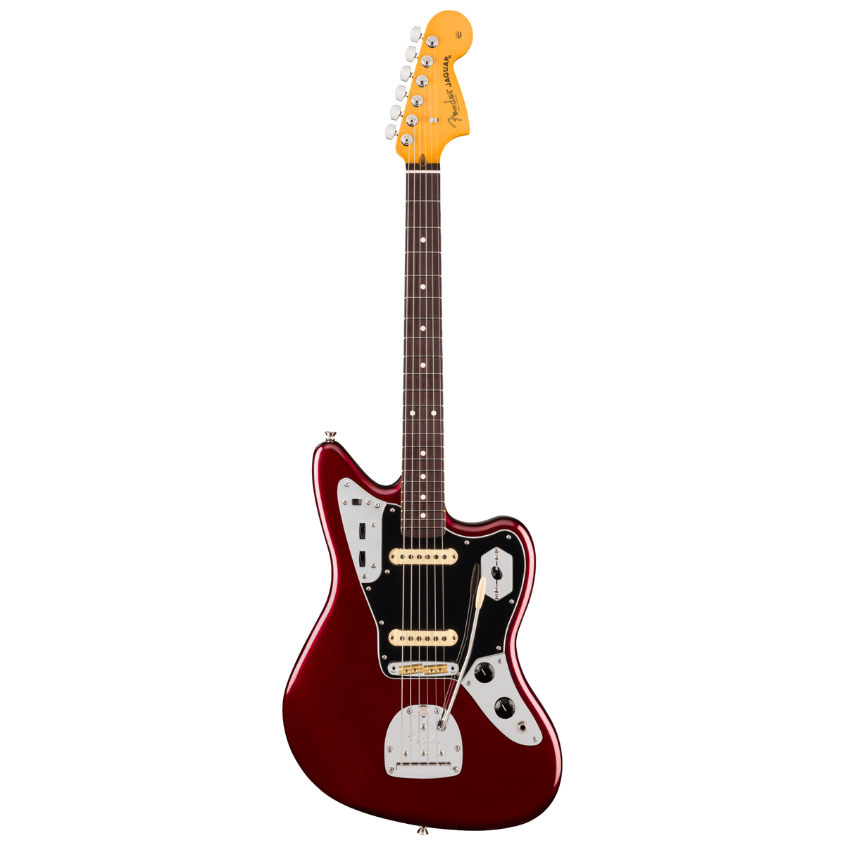 Fender American Professional Jaguar Electric Guitar, Rosewood Fingerboard, Oxblood