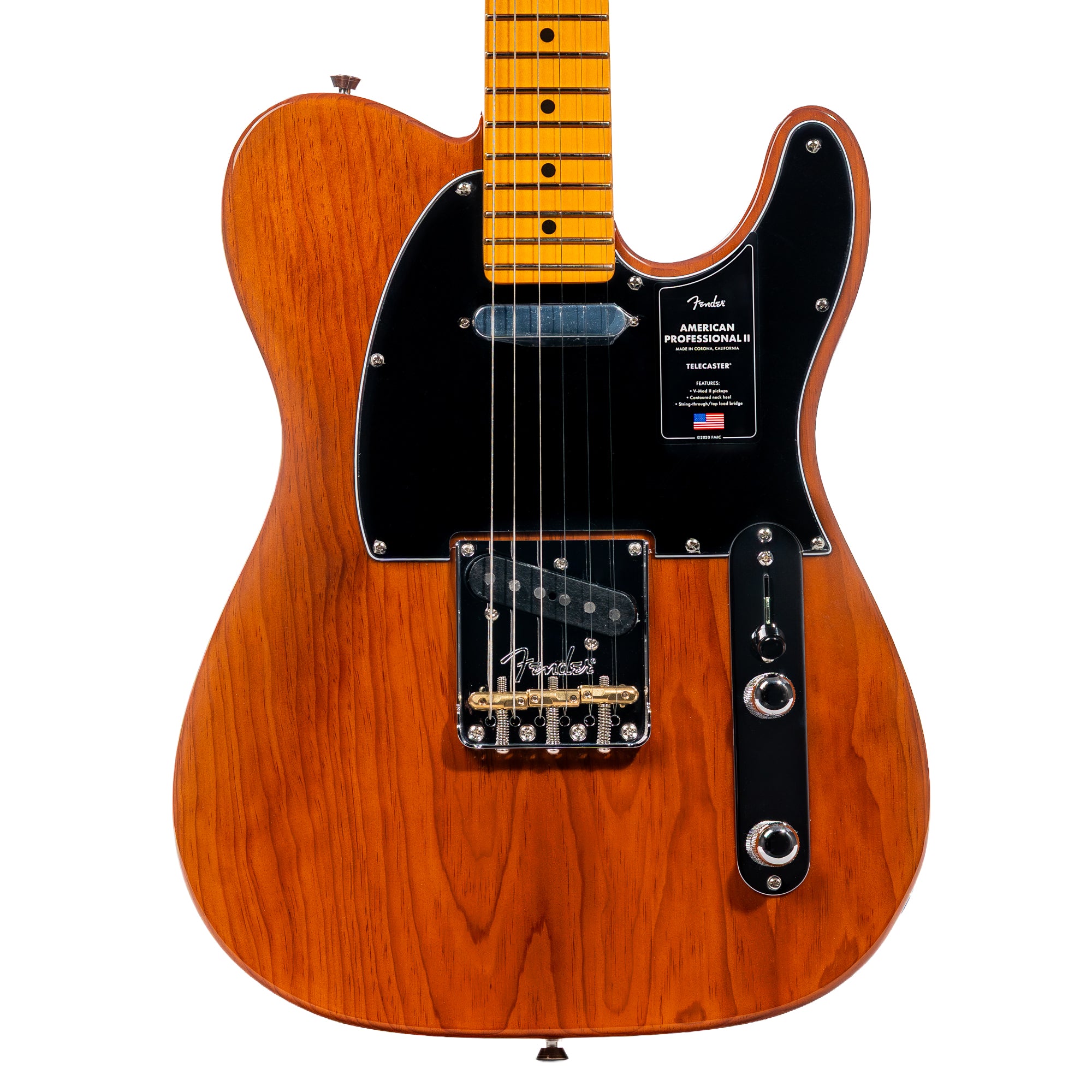 Fender American Professional II Telecaster Maple, Roasted Pine