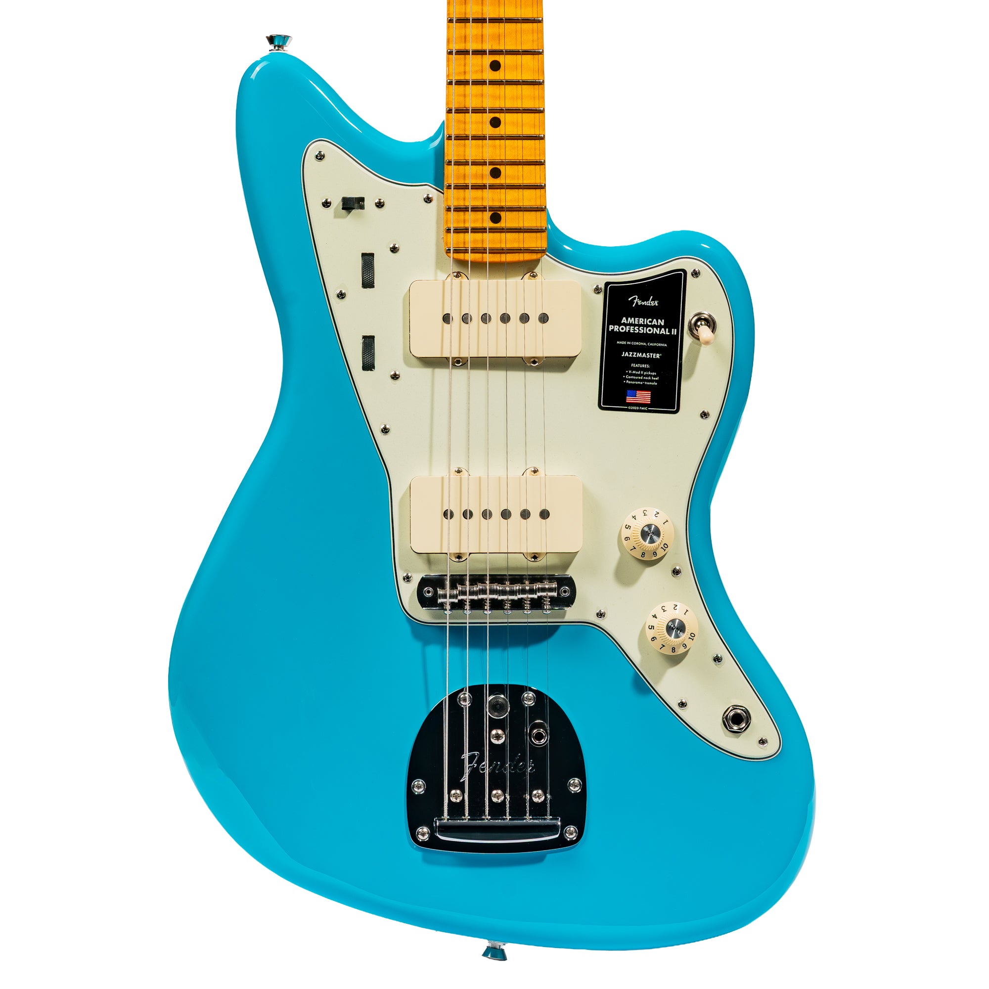 Fender American Professional II Jazzmaster Maple, Miami Blue