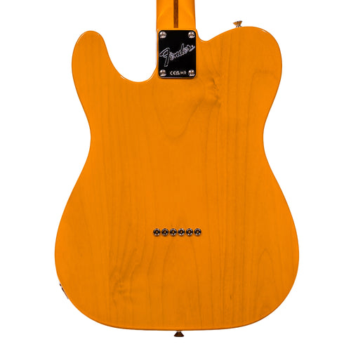 Fender American Professional Classic Telecaster Electric Guitar, Butterscotch Blonde