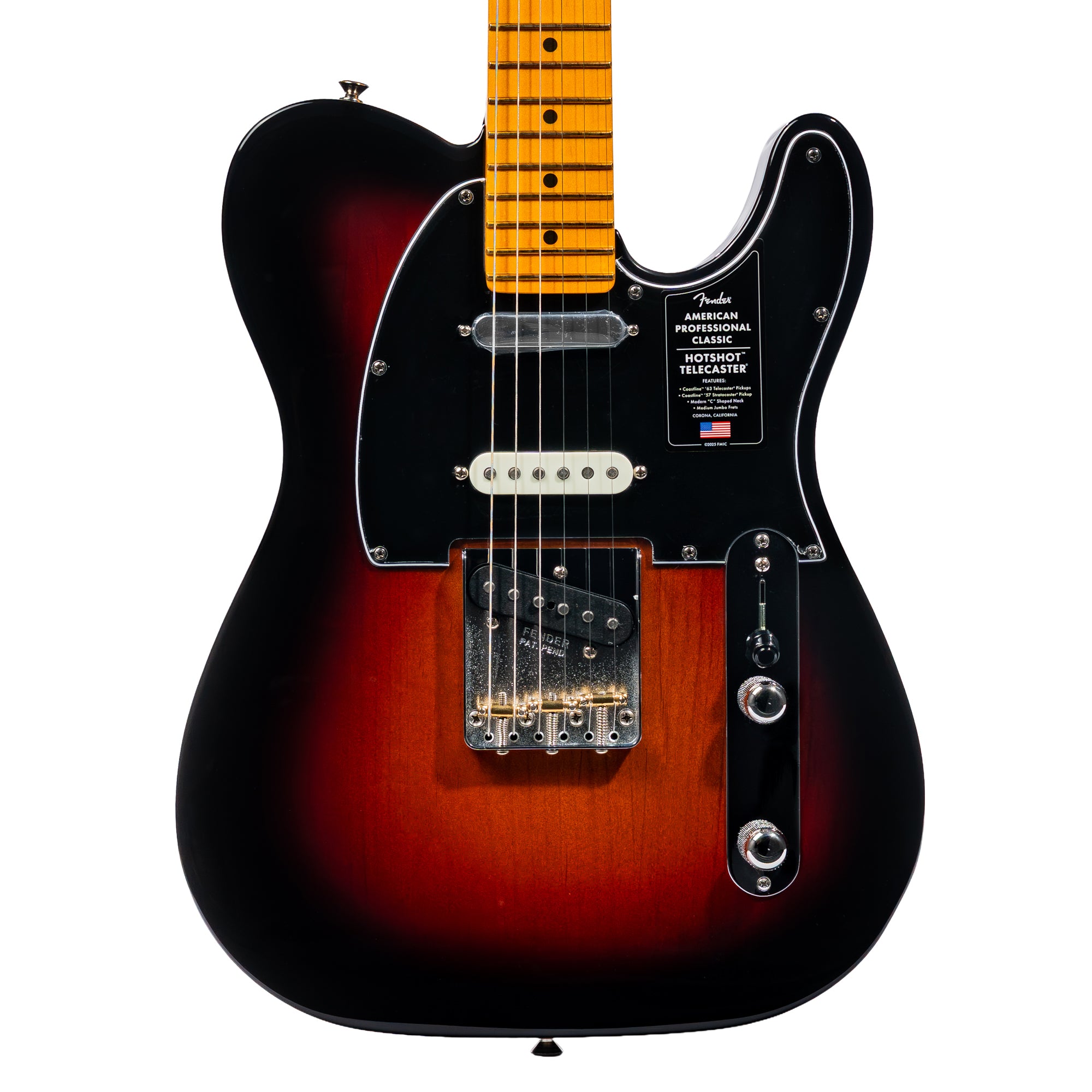 Fender American Professional Classic HotShot Telecaster Guitar Burst