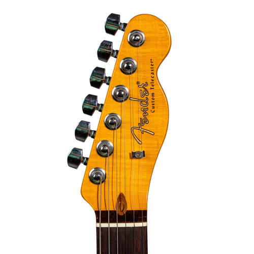 Fender American Ultra Luxe Vintage '60s Telecaster Custom Electric Guitar, Lake Placid Blue