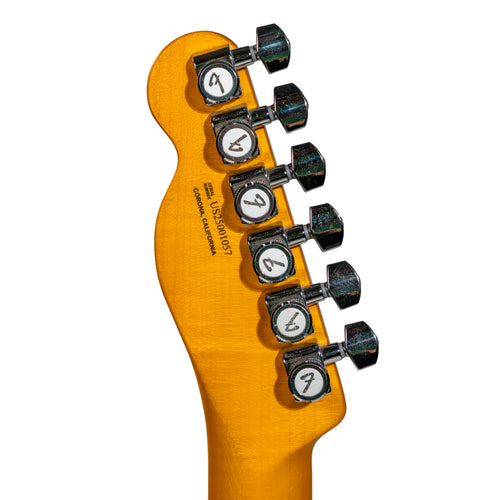 Fender American Ultra Luxe Vintage '60s Telecaster Custom Electric Guitar, Lake Placid Blue