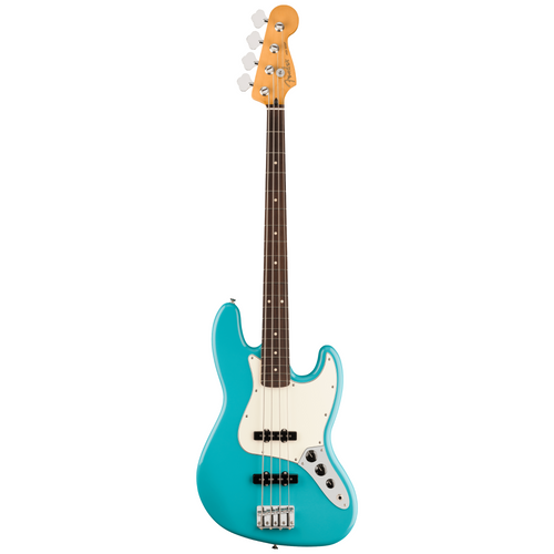 Fender Player II Jazz Bass Guitar, Rosewood Fingerboard, Aquatone Blue