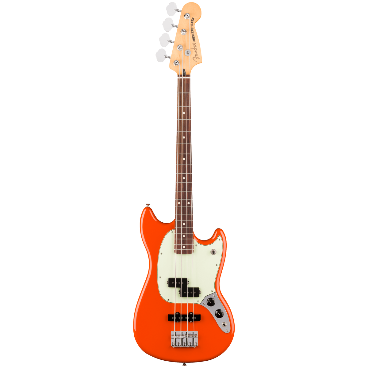 Fender Player II Mustang Bass PJ, Rosewood Fingerboard, Rallye Orange