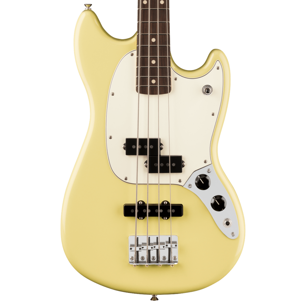 Fender Player II Mustang Bass PJ, Rosewood Fingerboard, Hialeah Yellow