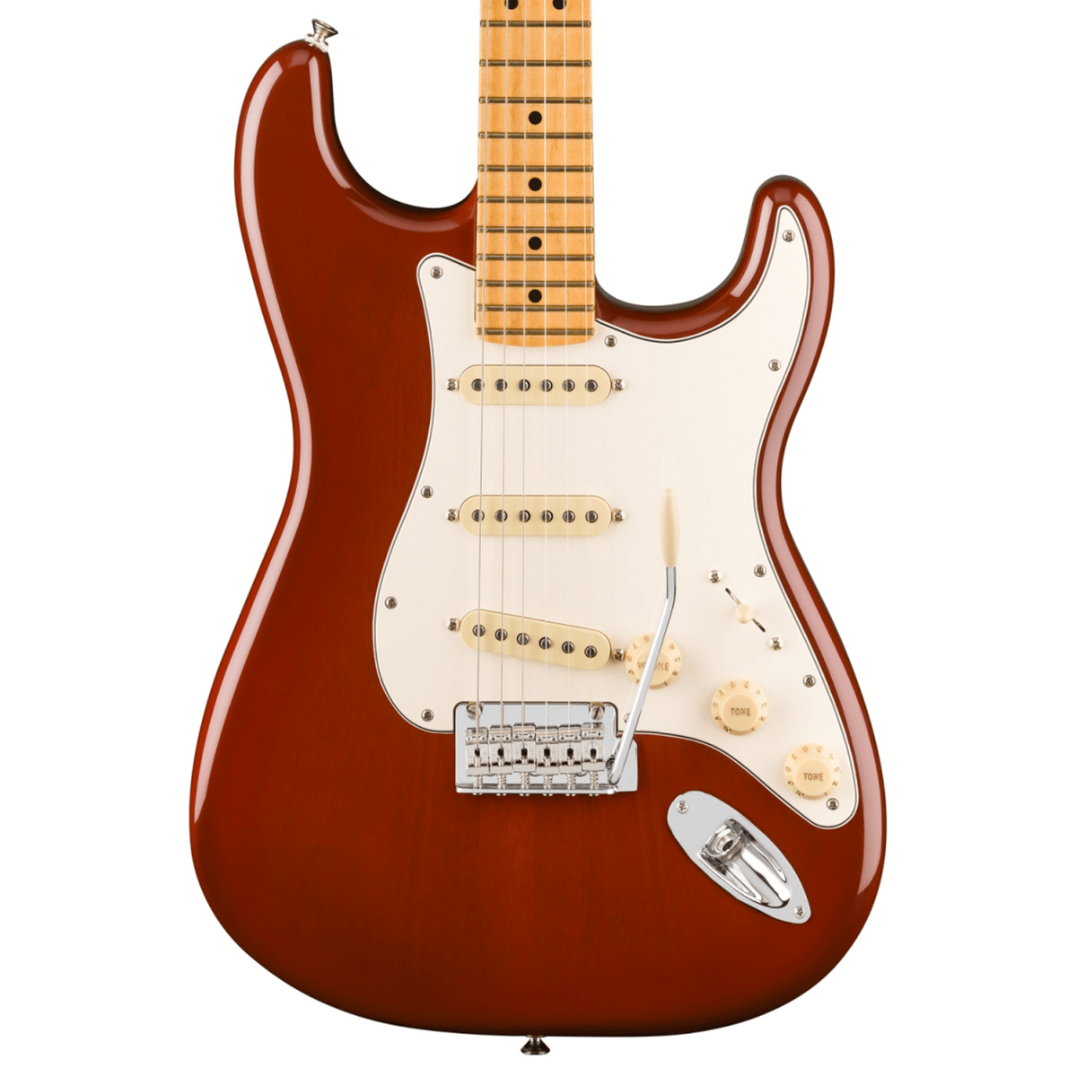 Fender Player II Stratocaster Electric Guitar, Maple Fingerboard, Transparent Mocha Burst
