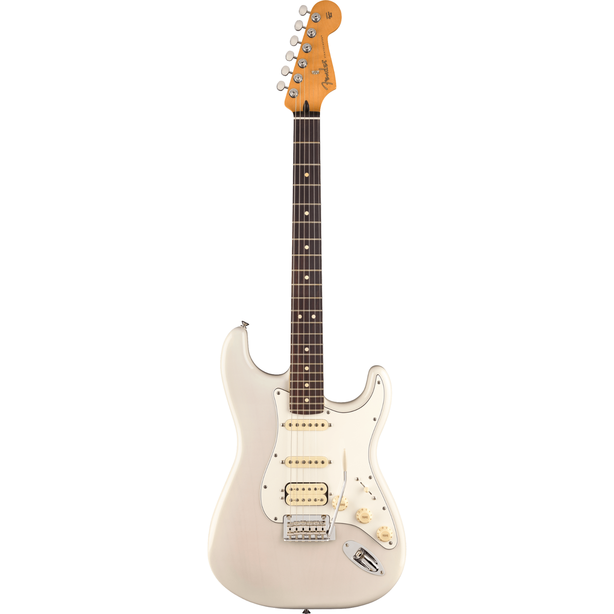 Fender Player II Stratocaster HSS Electric Guitar, Rosewood Fingerboard, White Blonde