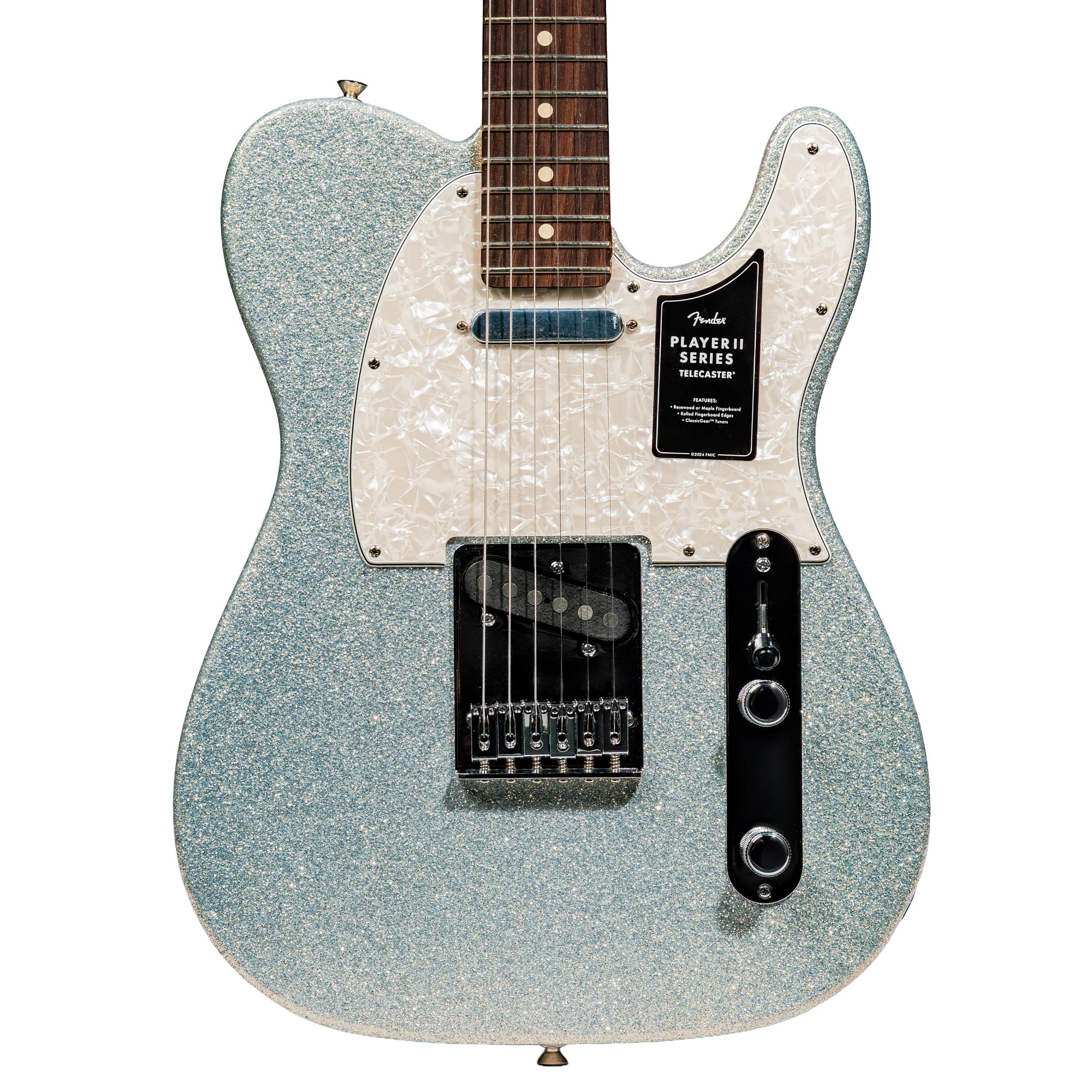 Fender 75th Anniversary Player Telecaster Guitar Diamond Dust Sparkle