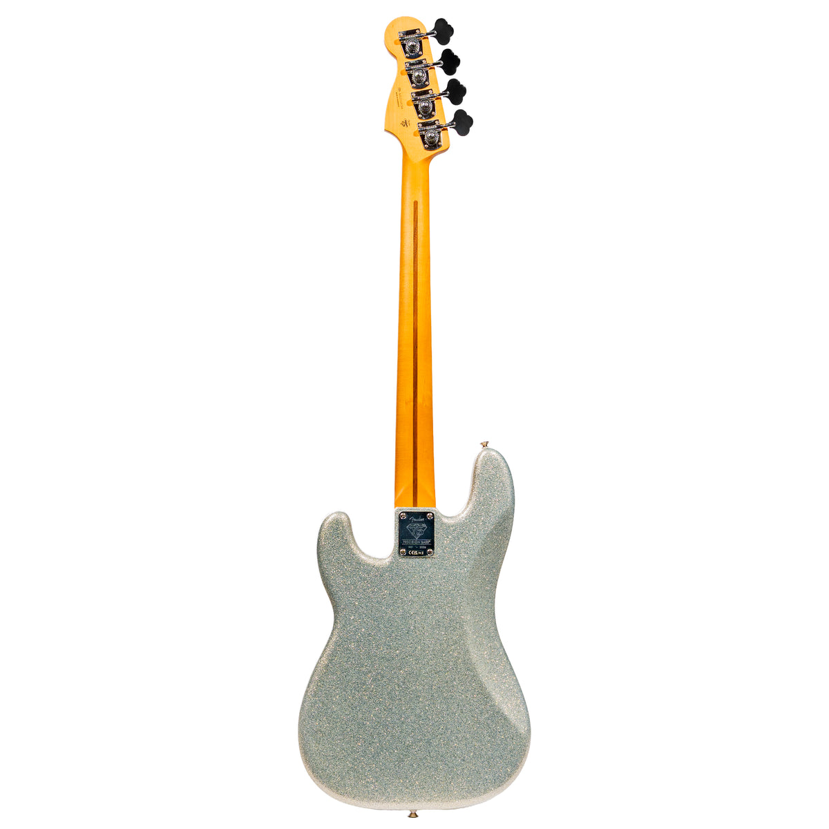 Fender 75th Anniversary Player II Precision Bass Guitar, Diamond Dust Sparkle