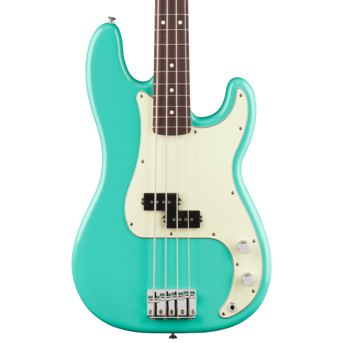 Fender 75th Anniversary Player II Precision Bass Guitar, Seafoam Green