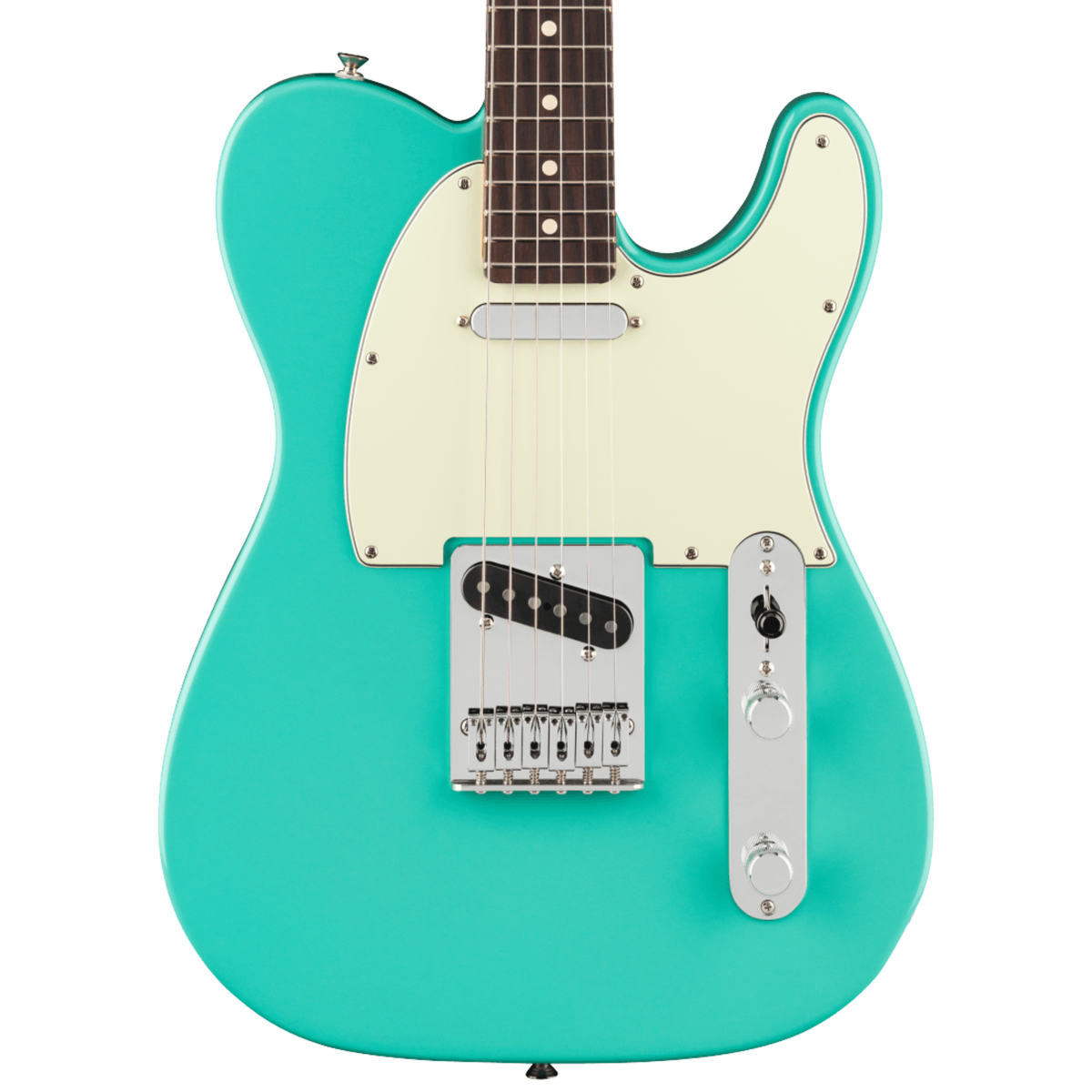 Fender 75th Anniversary Player II Telecaster Electric Guitar, Seafoam Green