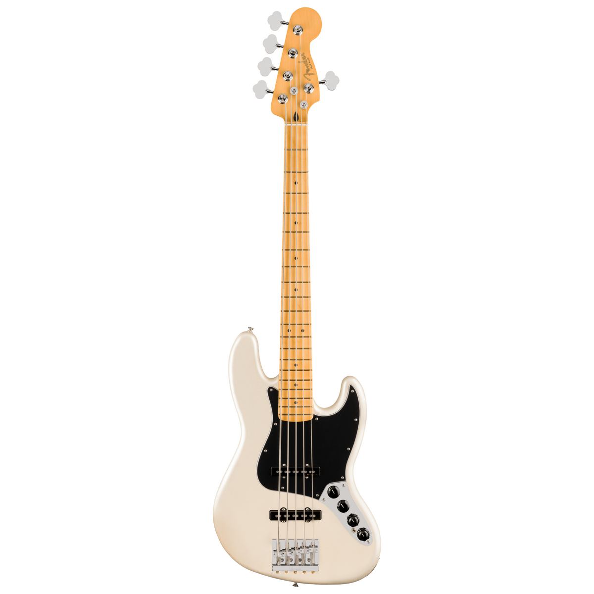 Fender Player II Modified Active Jazz Bass V, Maple Fingerboard, Olympic Pearl