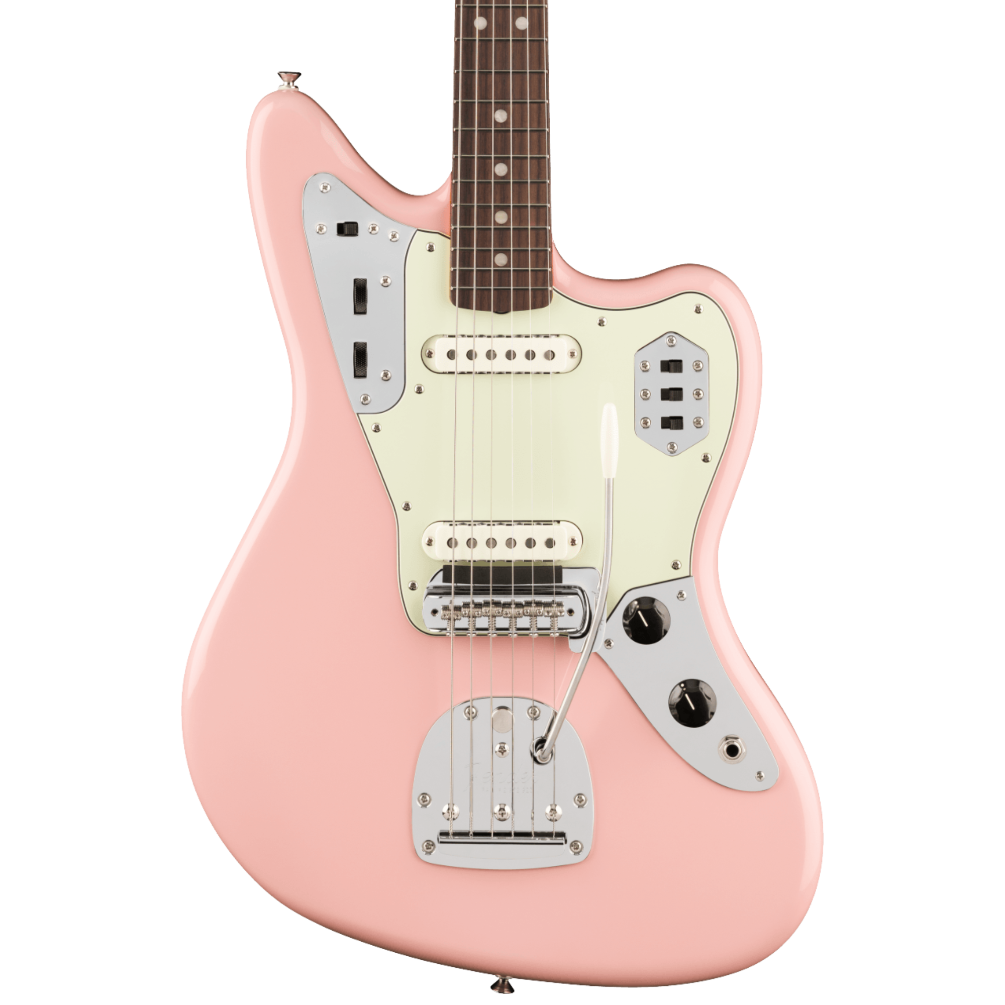 Fender Vintera III Mid '60s Jaguar Electric Guitar, Shell Pink
