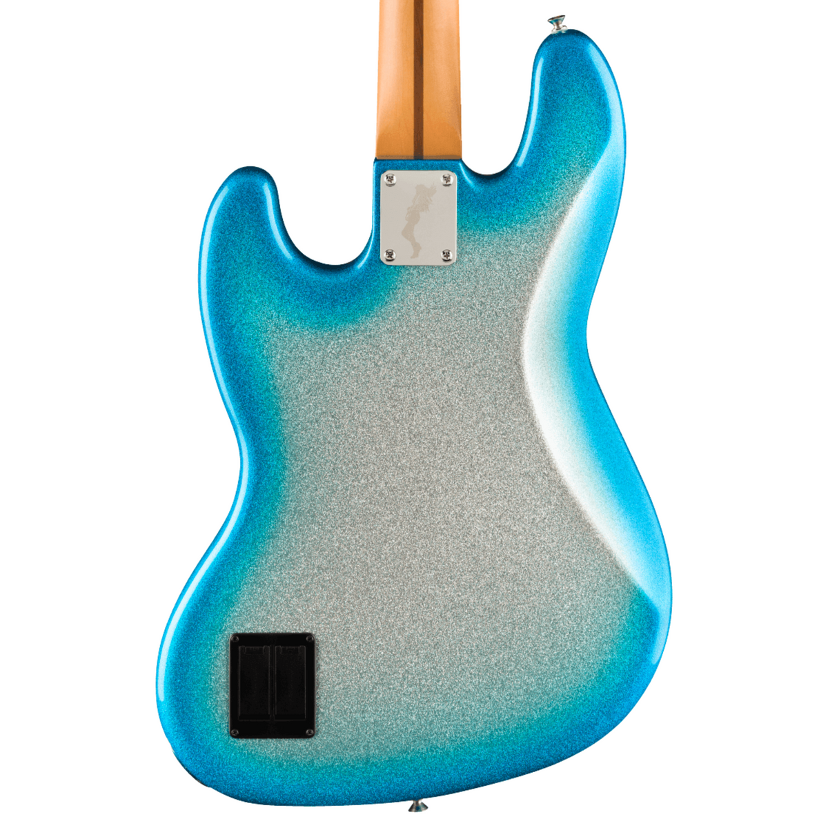 Fender Limited Player Plus x Blu DeTiger Jazz Bass Guitar, Rosewood Fingerboard, Sky Burst Sparkle