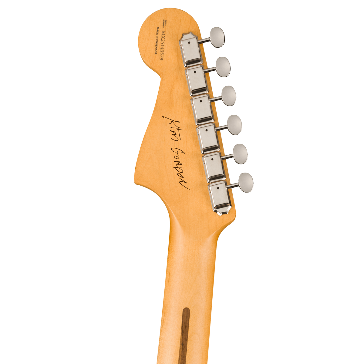 Fender Kim Gordon Jazzmaster Electric Guitar, Rosewood Fingerboard, Olympic White