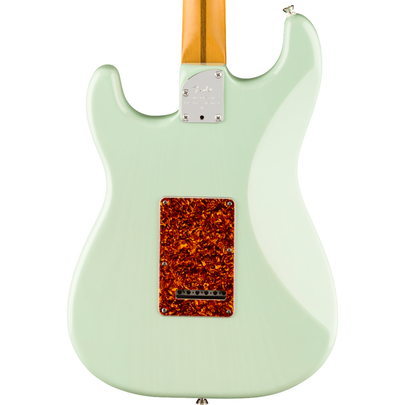 Fender Limited Edition American Professional II Stratocaster Thinline, Transparent Surf Green