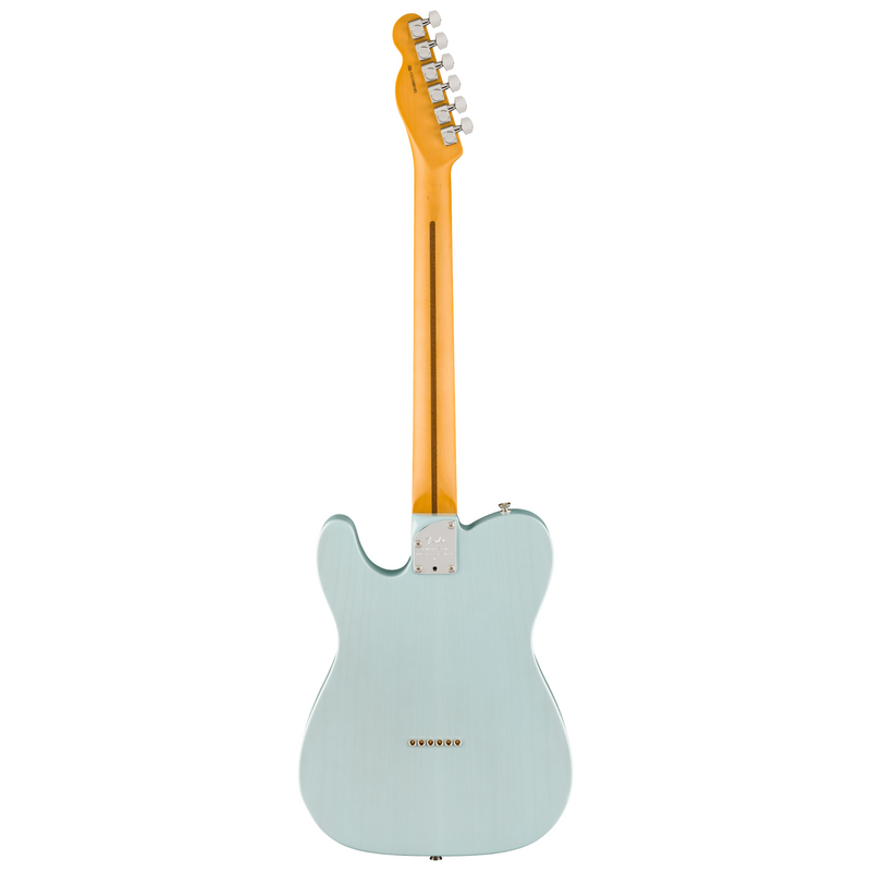 Fender Limited Edition American Professional II Telecaster Thinline, Transparent Daphne Blue