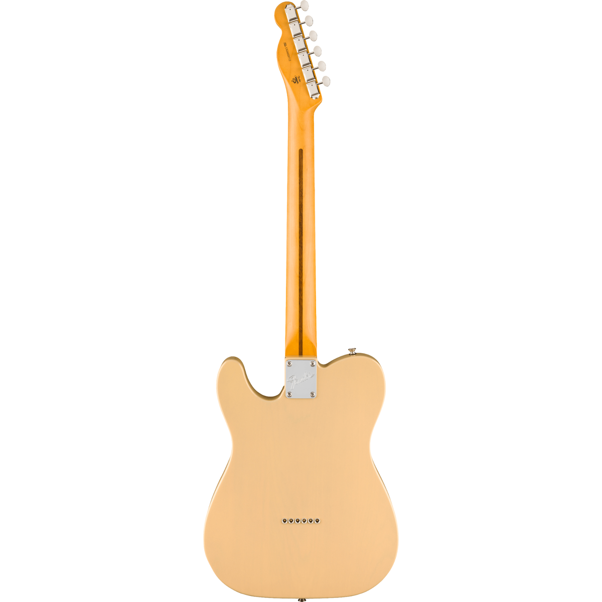 Fender LTD American Professional Classic Telecaster Electric Guitar w/ Fender Silent System, Vintage Blonde