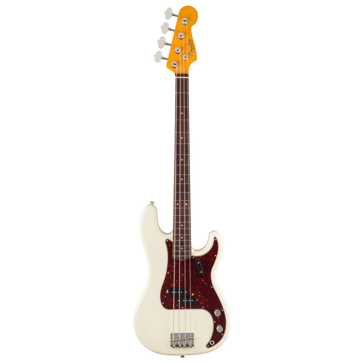 Fender American Vintage II 1960 Precision Bass Guitar, Rosewood Fingerboard, Olympic White