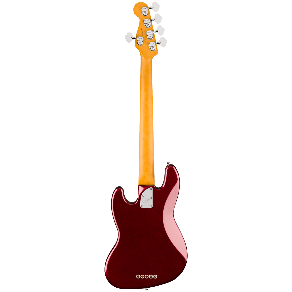 Fender American Professional Jazz Bass V Bass Guitar, Maple Fingerboard, Oxblood