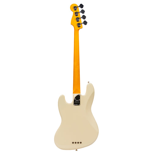 Fender American Professional II Jazz Bass Guitar, Maple Fingerboard, Olympic White