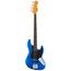 Fender American Ultra II Jazz Bass Guitar, Ebony Fingerboard, Noble Blue