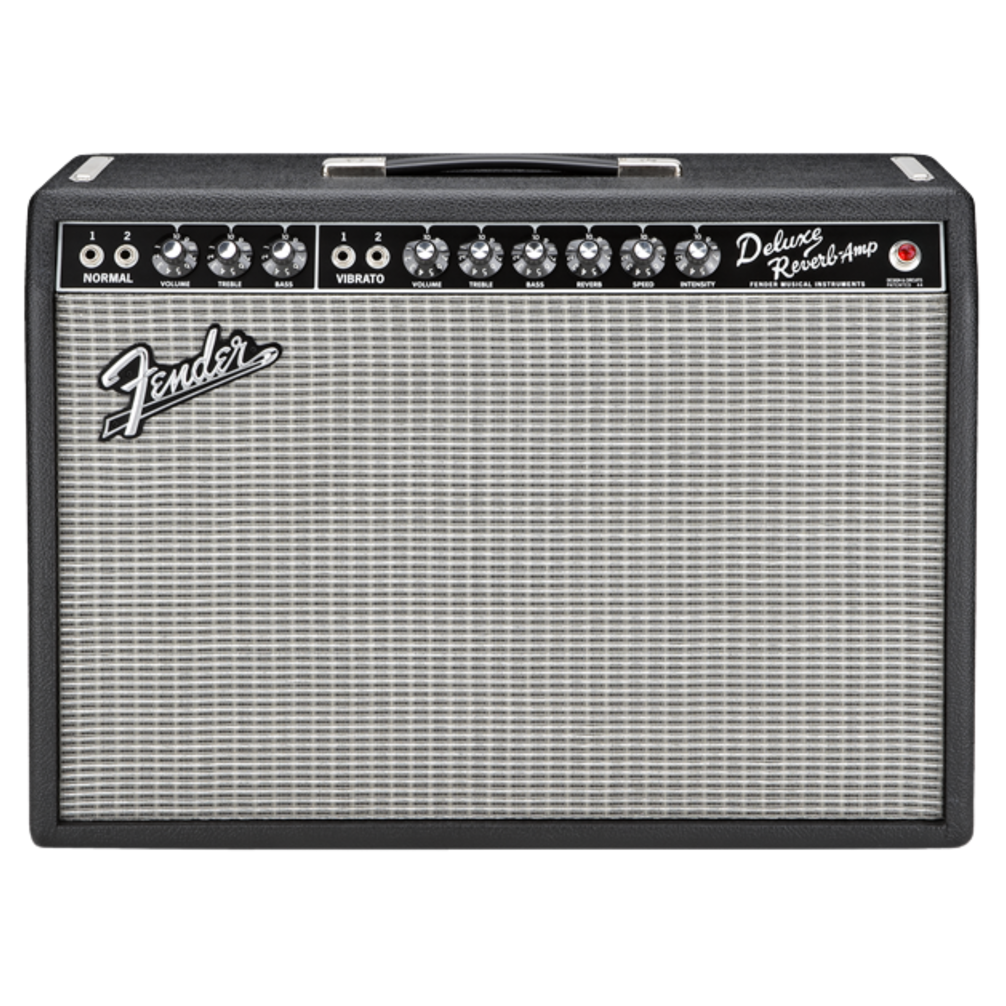 ギター Fender '65 Deluxe Reverb Amp FDR-1 Fender '65 Deluxe Reverb Tube Combo Guitar Amplifier - 120V