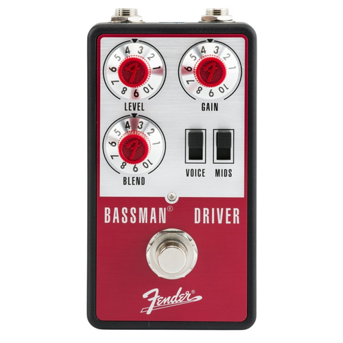 Fender Bassman Driver Bass Overdrive/Distortion Effect Pedal