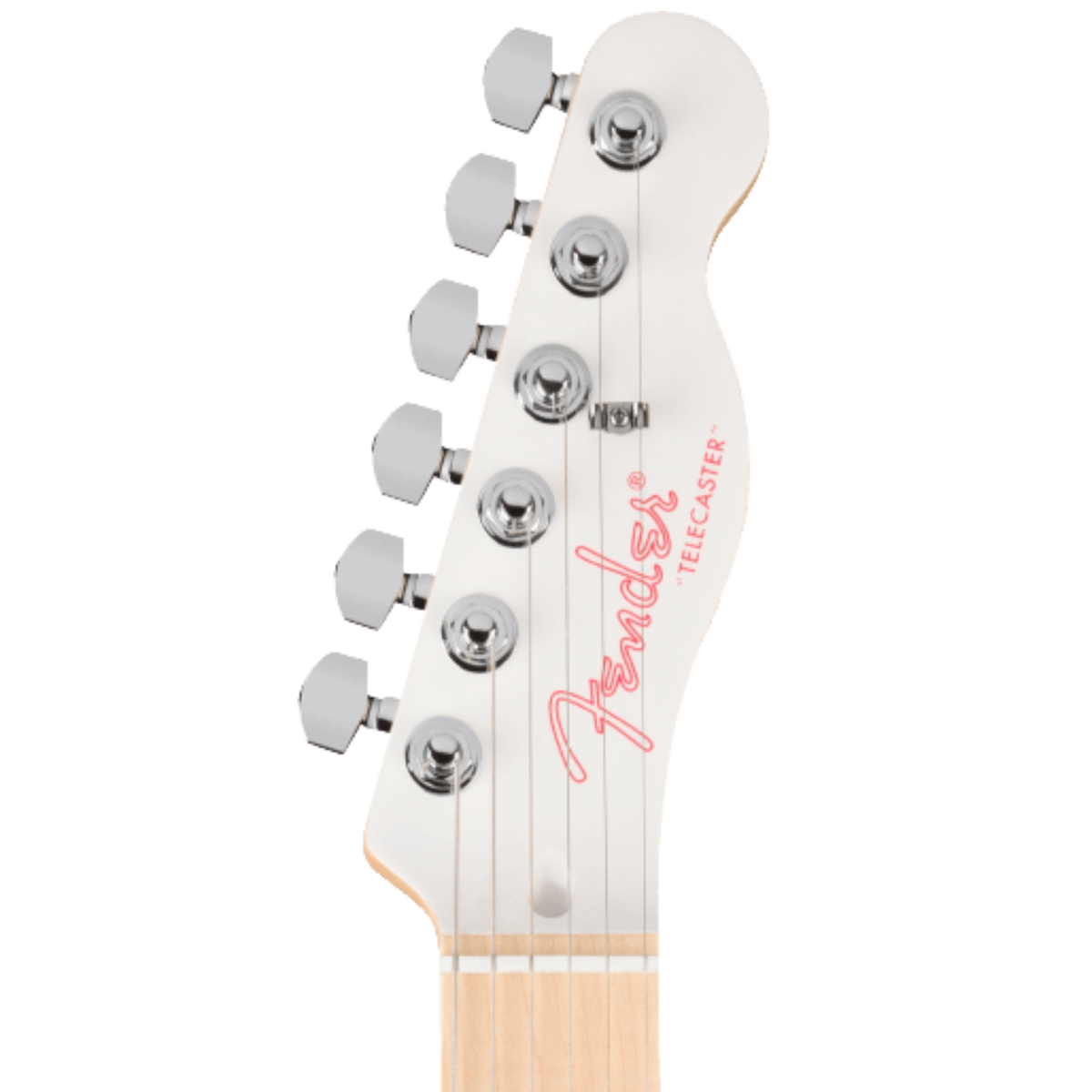 Fender John 5 Ghost Telecaster Electric Guitar, White